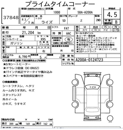 TOYOTA RAIZE Z PREMIUM