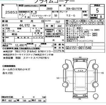TOYOTA PRADO TZ.G
